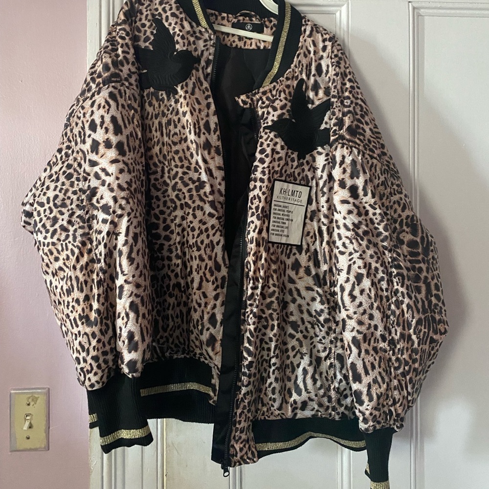 Leopard Bomb jacket